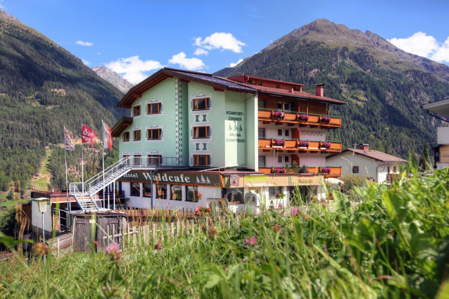 Hotel Waldcafe Solden Bagian luar foto